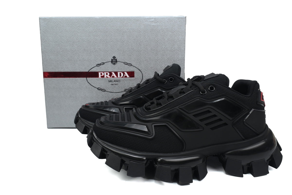 Prada Cloudbust Thunder Sneakers "Black"-Classic Casual Shoes/Women's Shoe Sale / Men's Shoe Sale
