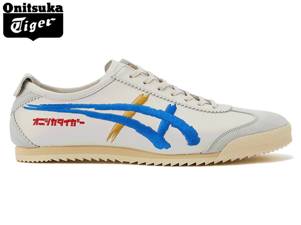 Onitsuka Tiger Mexico 66 Deluxe Nippon Made “Calligraphy” – White/Directoire Blue