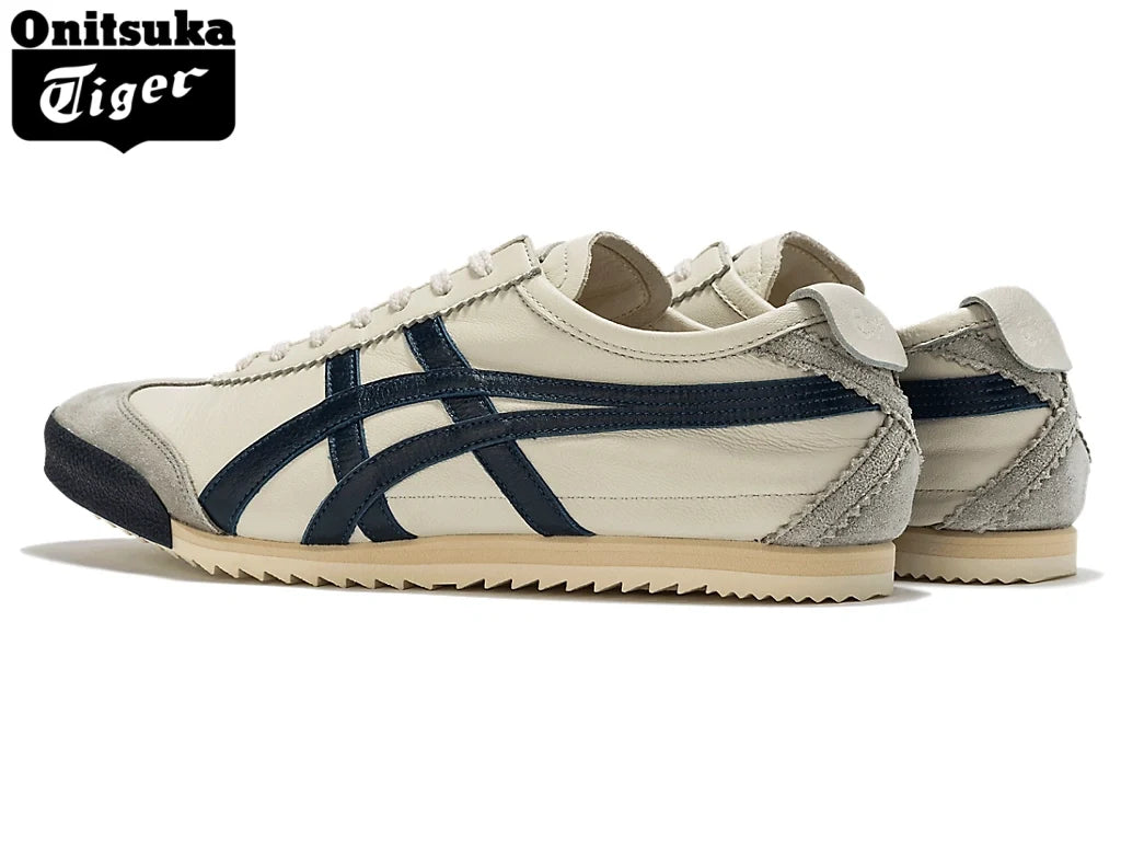 Onitsuka Tiger Mexico 66 Deluxe Nippon Made Sneakers – Cream/Navy