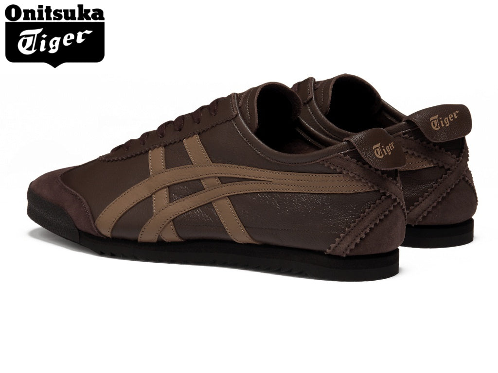 Onitsuka Tiger Mexico 66 Deluxe Nippon Made Sneakers – Dark Brown/Tan