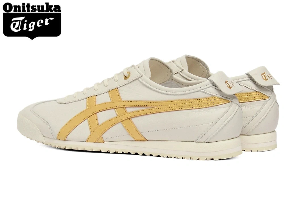 Onitsuka Tiger Mexico 66 SD "Cream/Gold"Classic shoe models Onitsuka Tiger Women's Shoe Sale / Men's Shoe Sale