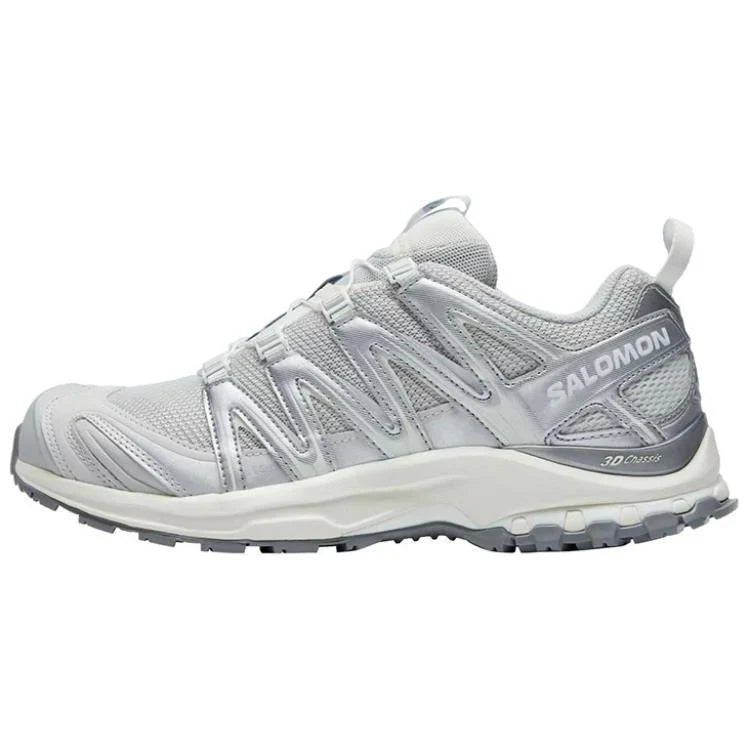 Salomon XA PRO 3D "Silver Off White"- outdoor hiking shoes/Women's Shoe Sale / Men's Shoe Sale