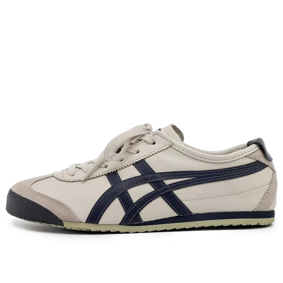 Onitsuka Tiger Mexico 66 "Cream Navy" Unisex Sneakers- Women's Shoe Sale / Men's Shoe Sale