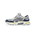 ASICS GEL-NIMBUS 9 "Grey Navy Cream" Men Women Retro Running Sneakers