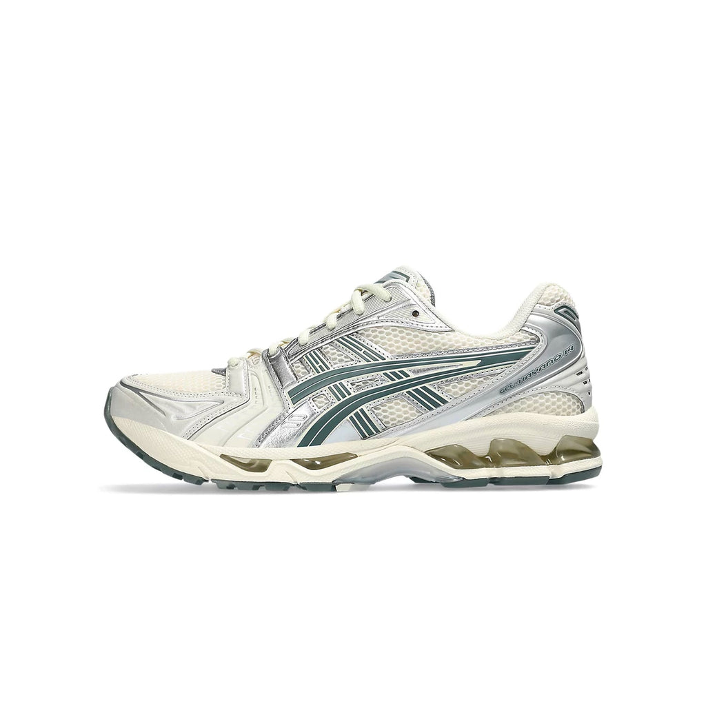 ASICS GEL-KAYANO 14 "Cream Silver Green" Men Women Retro Running Sneakers