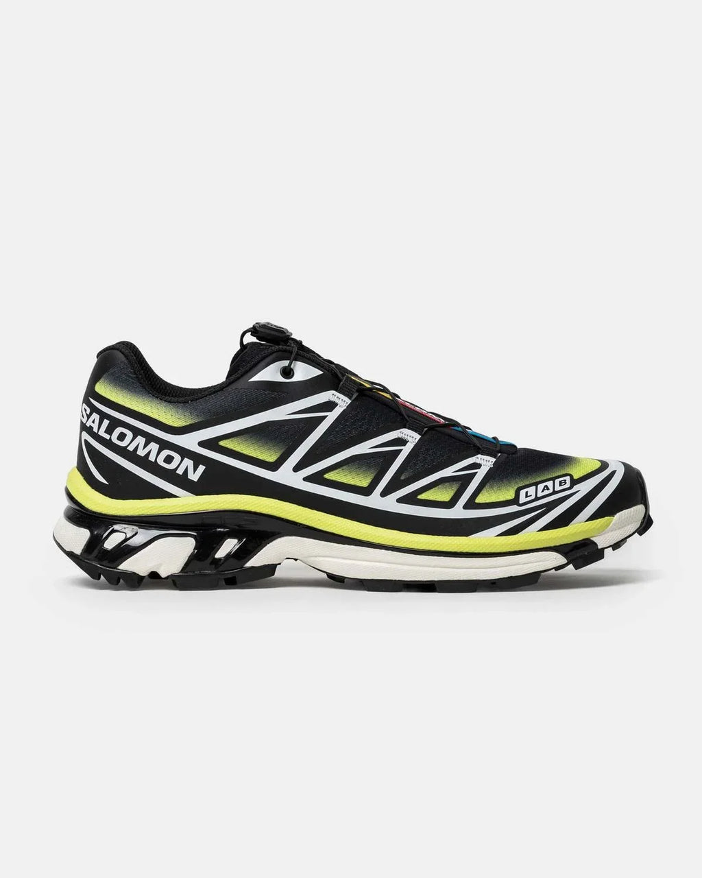 Salomon S-LAB XT-6 Men Women Outdoor Trail Running Shoes "Black Bright Yellow Gradient"
