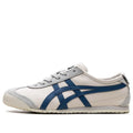 Onitsuka Tiger Mexico 66 "Cream Blue" Unisex Leather Sneakers- Women's Shoe Sale / Men's Shoe Sale