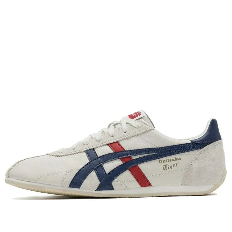 Onitsuka Tiger Mexico 66 "Cream Navy Red" Casual Sneakers- Women's Shoe Sale / Men's Shoe Sale