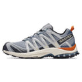 Salomon XA PRO 3D "Blue Grey Orange"- outdoor hiking shoes/Women's Shoe Sale / Men's Shoe Sale