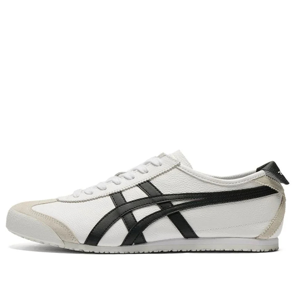 Onitsuka Tiger Mexico 66 "White Black" Unisex Sneakers- Women's Shoe Sale / Men's Shoe Sale