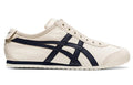 Onitsuka Tiger Mexico 66 Slip-On "Cream Navy" Canvas Sneakers- Women's Shoe Sale / Men's Shoe Sale