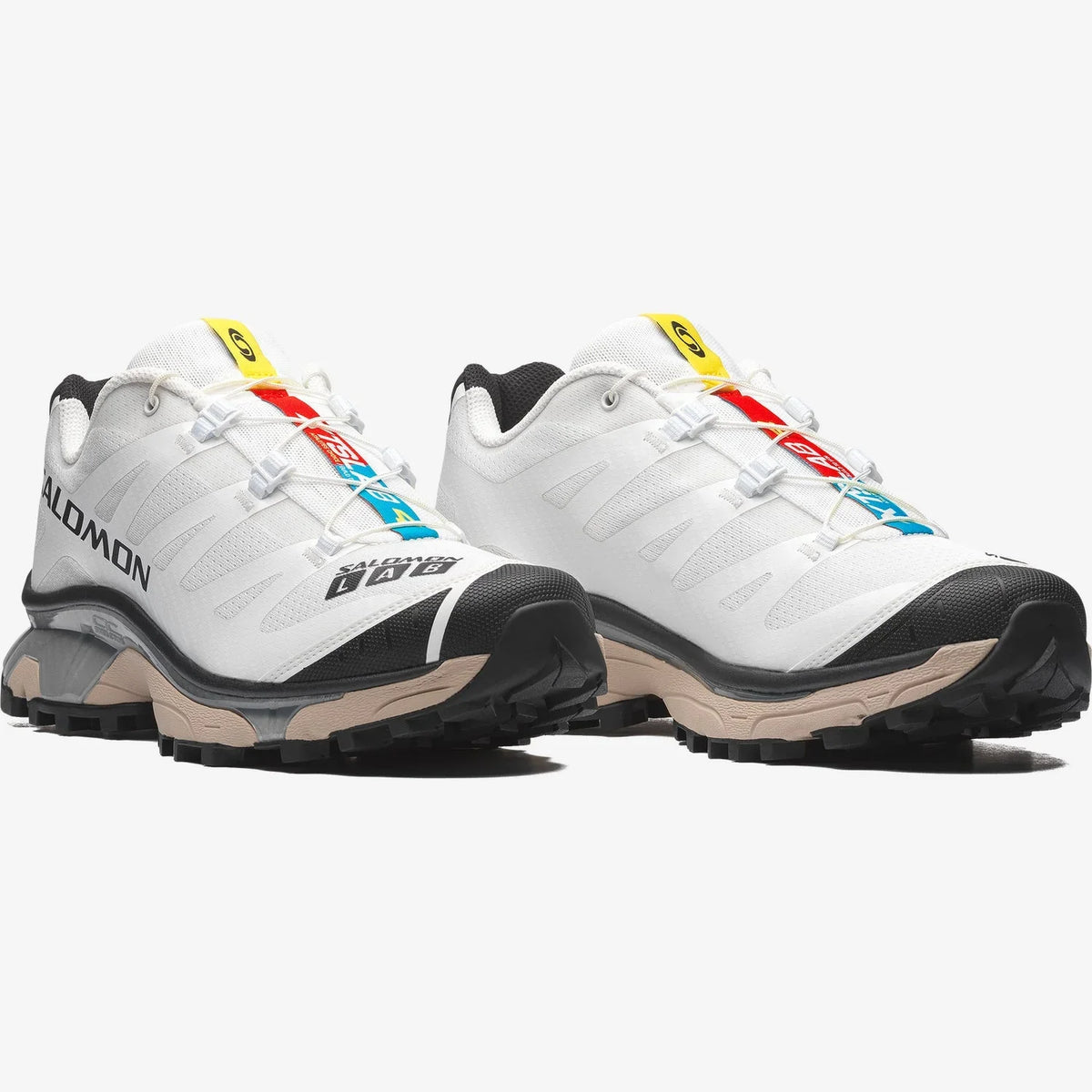 Salomon XT-4 OG XT LAB Men Women Outdoor Trail Hiking Shoes "White Black Beige"