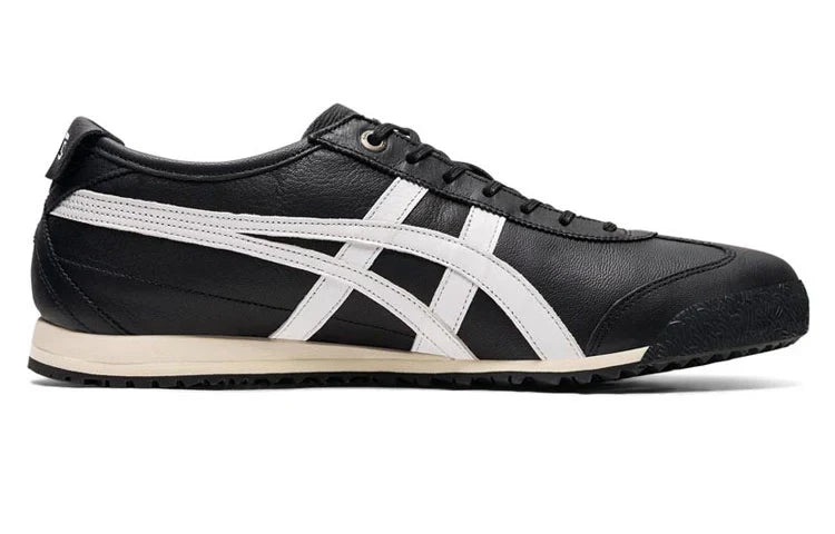 Onitsuka Tiger Mexico 66 "Black White" Unisex Sneakers- Women's Shoe Sale / Men's Shoe Sale