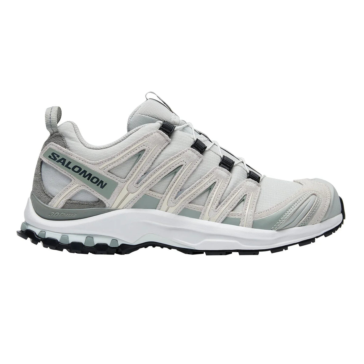 Salomon XA PRO 3D "Light Grey Sage"- outdoor hiking shoes/Women's Shoe Sale / Men's Shoe Sale