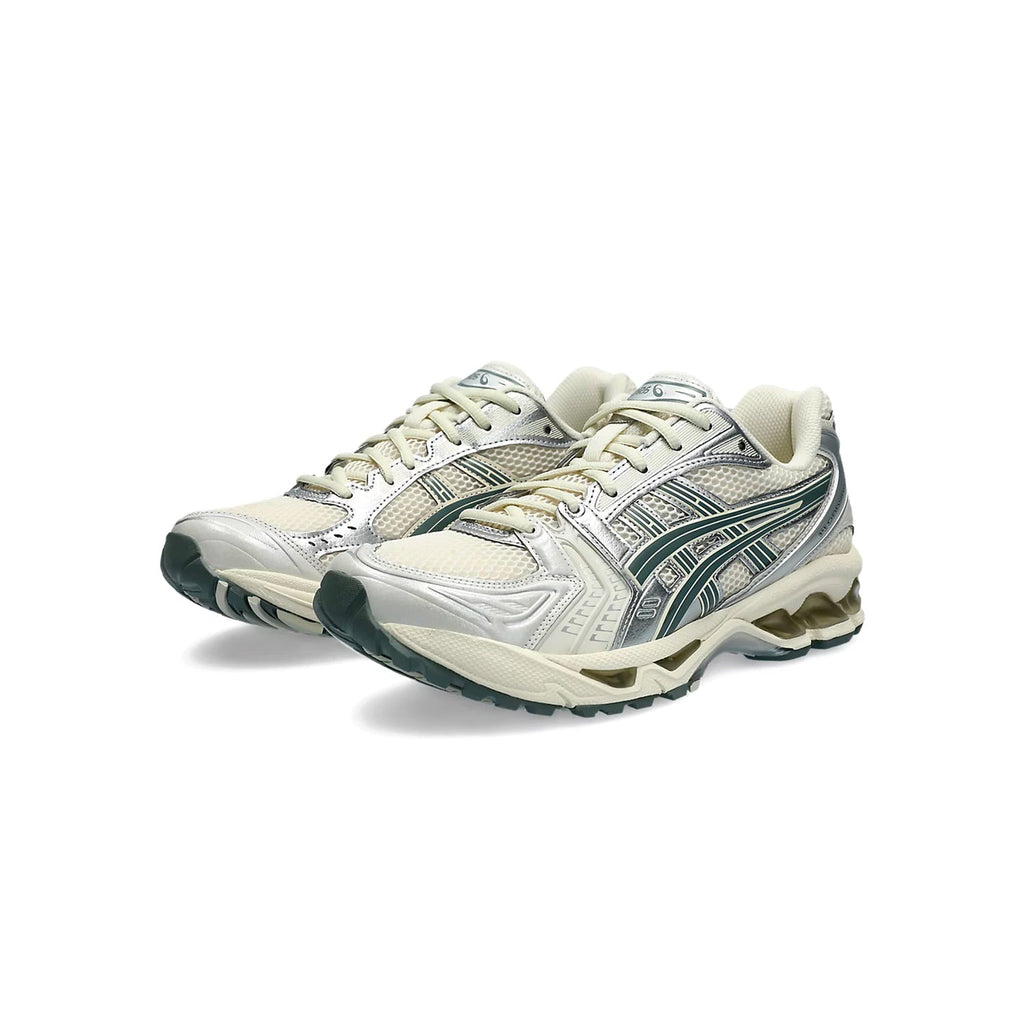 ASICS GEL-KAYANO 14 "Cream Silver Green" Men Women Retro Running Sneakers