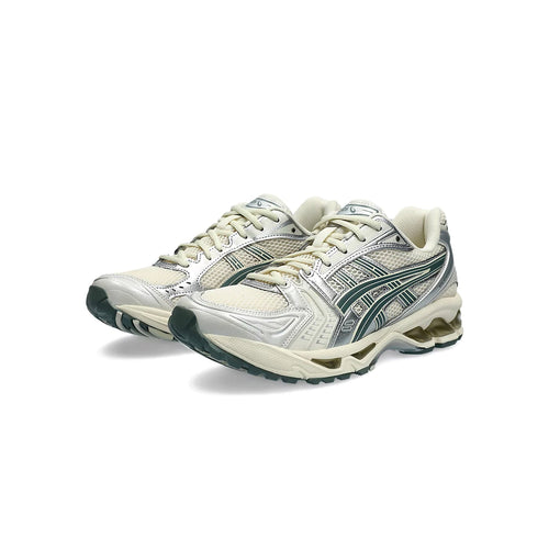 ASICS GEL-KAYANO 14 "Cream Silver Green" Men Women Retro Running Sneakers