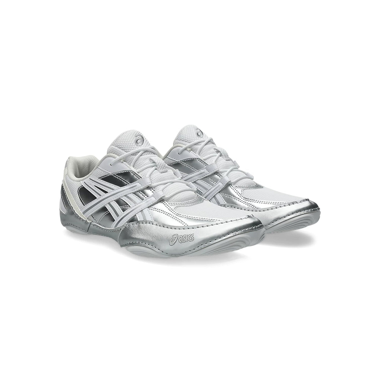 ASICS Gel-Static "White Silver" Men Women Wrestling Sneakers
