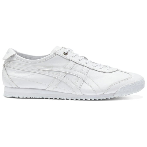 Onitsuka Tiger Mexico 66 "All White" Unisex Leather Sneakers- Women's Shoe Sale / Men's Shoe Sale