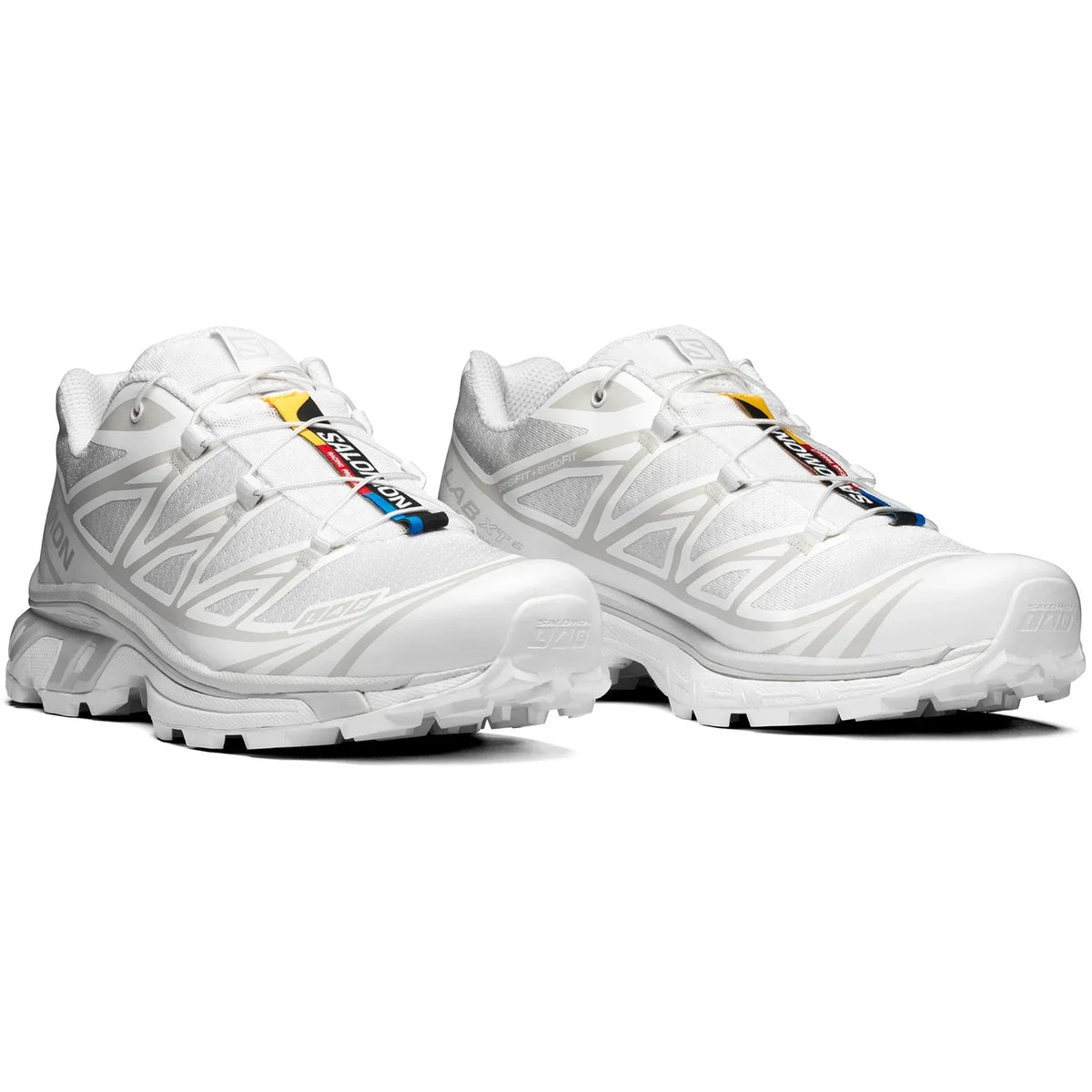 Salomon XT-6 S-LAB Men Women Outdoor Trail Hiking Shoes "White Silver"