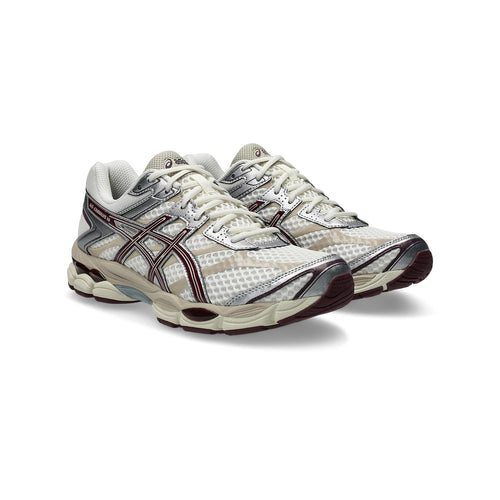 ASICS GEL-CUMULUS 16 "Cream Silver Burgundy" Men Women Retro Running Sneakers