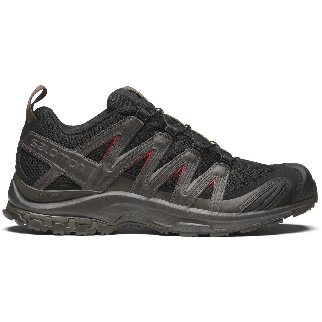 Salomon XA PRO 3D "Black Brown Red"- outdoor hiking shoes/Women's Shoe Sale / Men's Shoe Sale