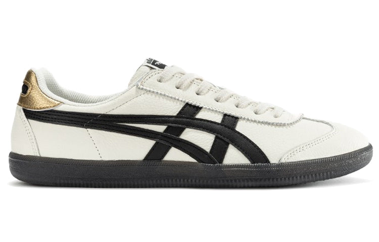 Onitsuka Tiger Tokuten "White Black Gold" Unisex Sneakers- Women's Shoe Sale / Men's Shoe Sale