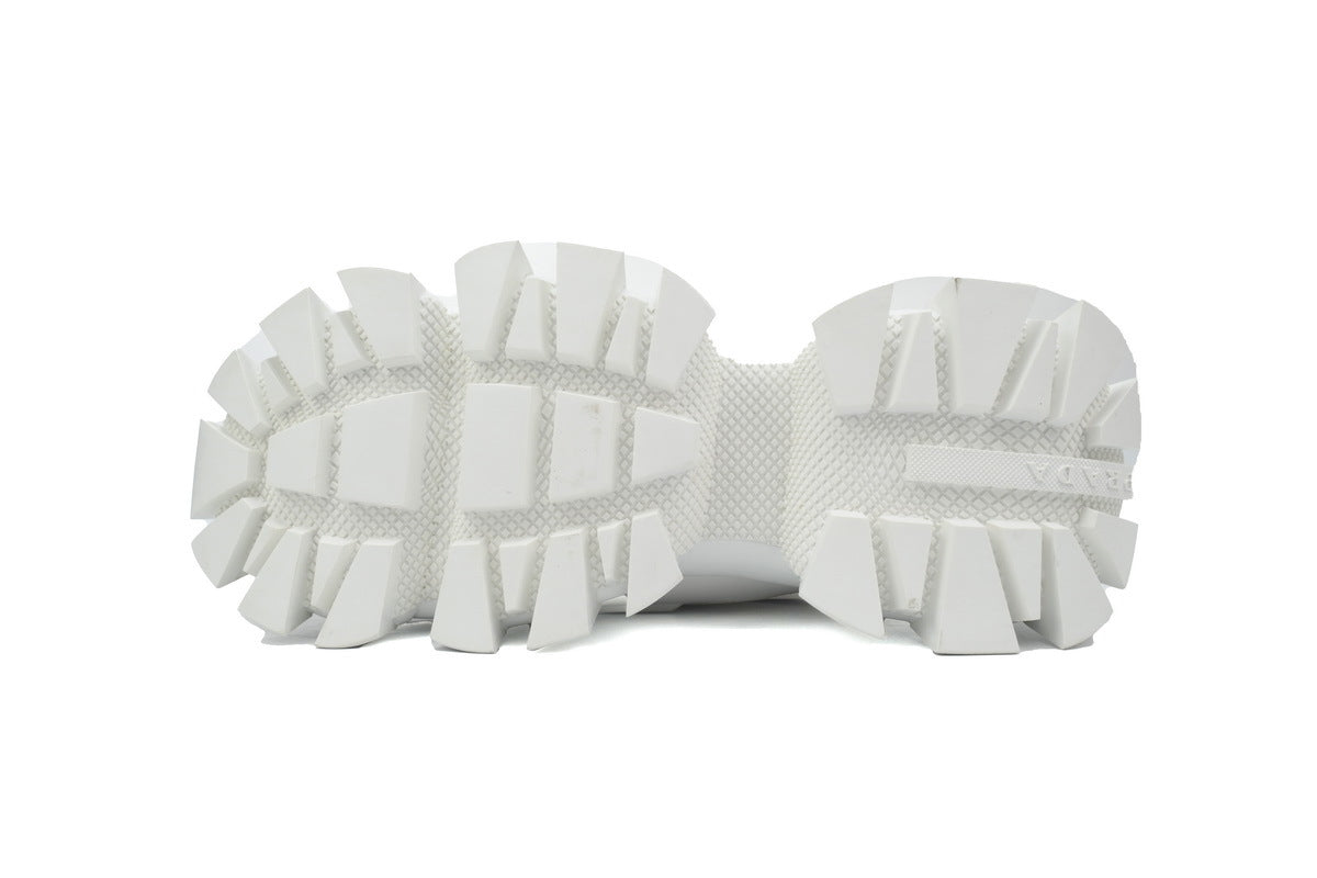 Prada Cloudbust Thunder Technical Fabric Chunky Sneakers "White"-retro thick sole dad shoes，Women's Shoe Sale / Men's Shoe Sale