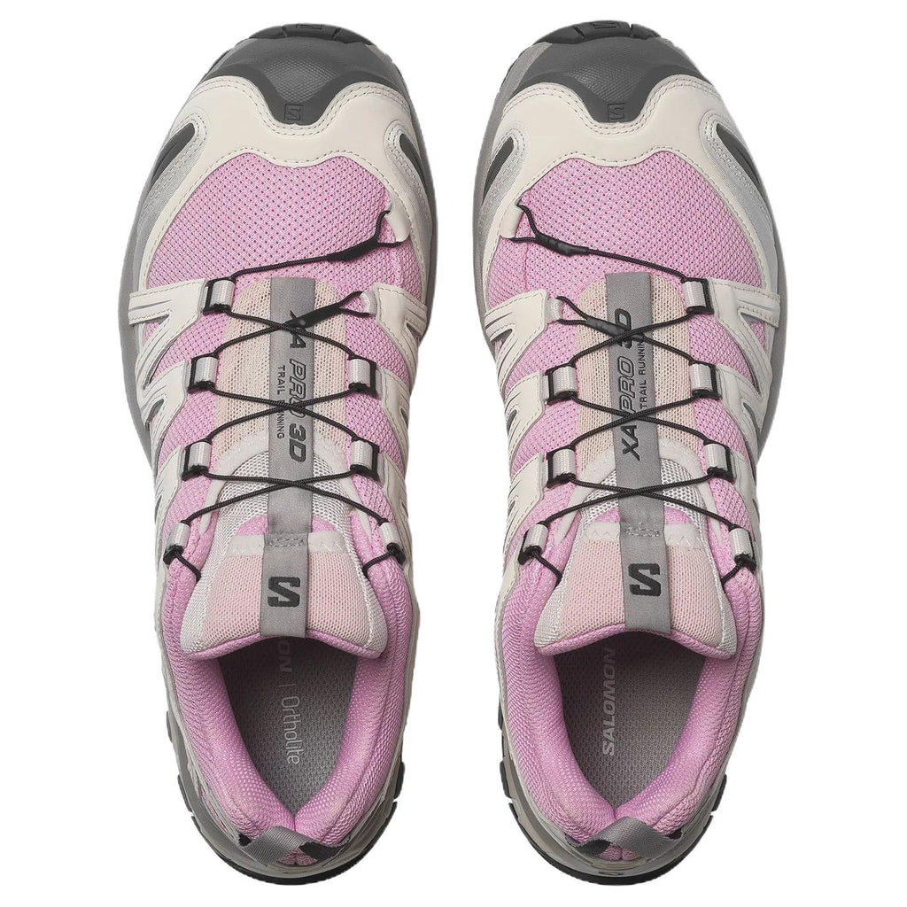 Salomon XA PRO 3D "Pink Cream Grey"- outdoor hiking shoes/Women's Shoe Sale / Men's Shoe Sale