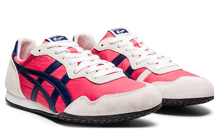 Onitsuka Tiger Serrano "Pink Navy" Unisex Sneakers- Women's Shoe Sale / Men's Shoe Sale