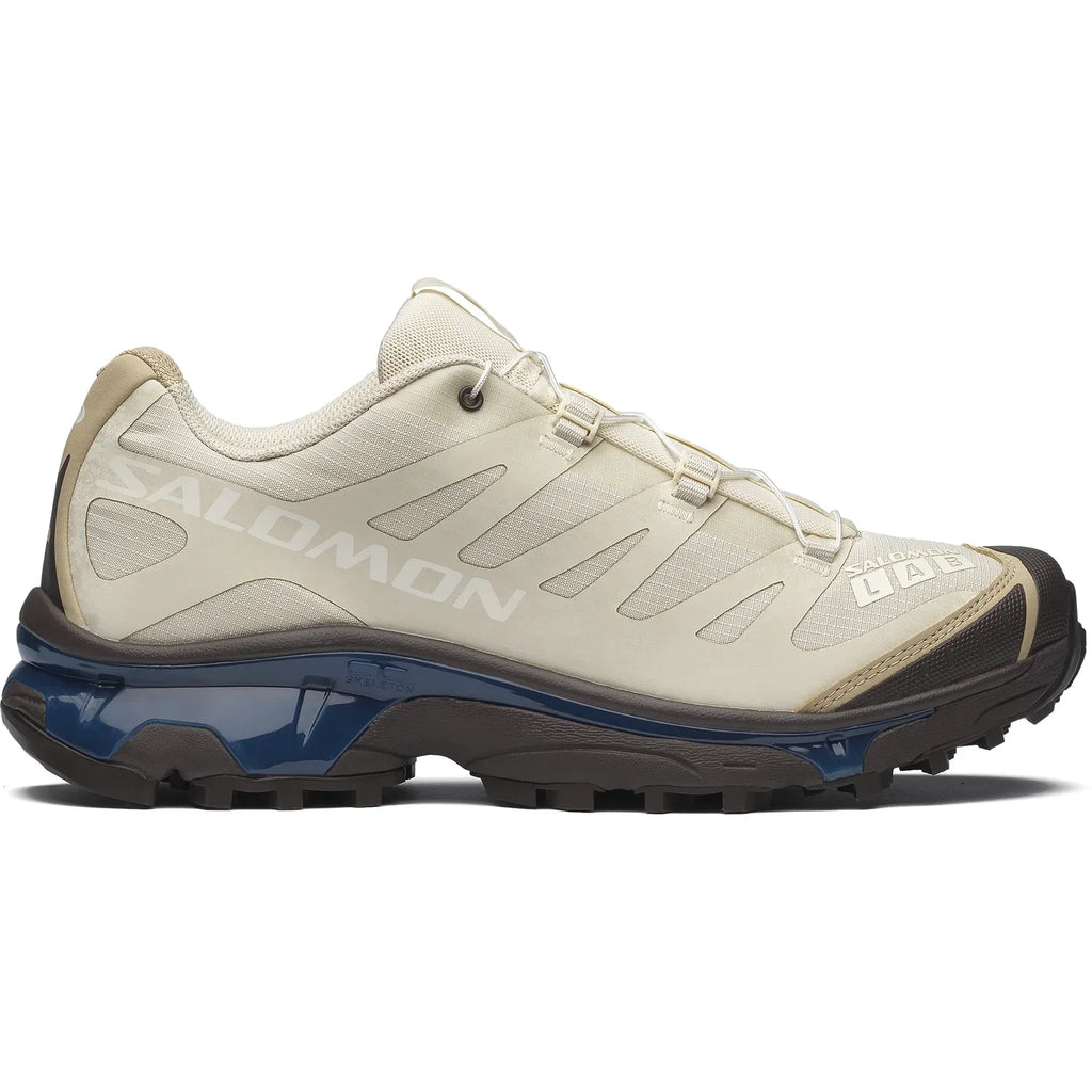 Salomon XT-4 OG XT LAB Men Women Outdoor Trail Hiking Shoes "Cream Beige Dark Brown Blue"