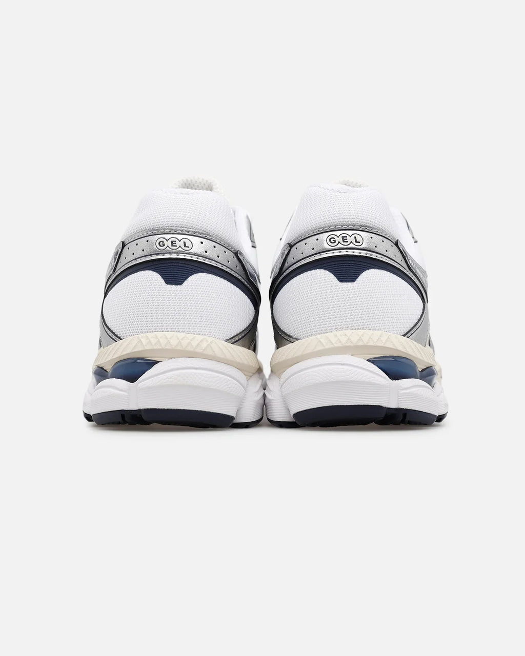 ASICS GEL-CUMULUS 16 "White Navy Silver" Men Women Retro Running Sneakers
