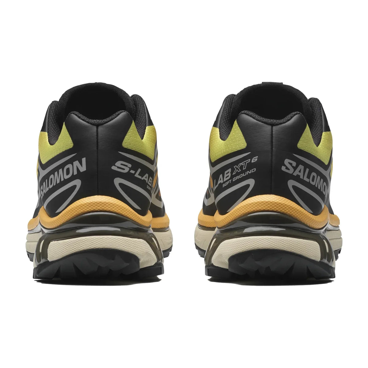 Salomon S-LAB XT-6 Men Women Outdoor Trail Running Shoes "Yellow Orange Black"
