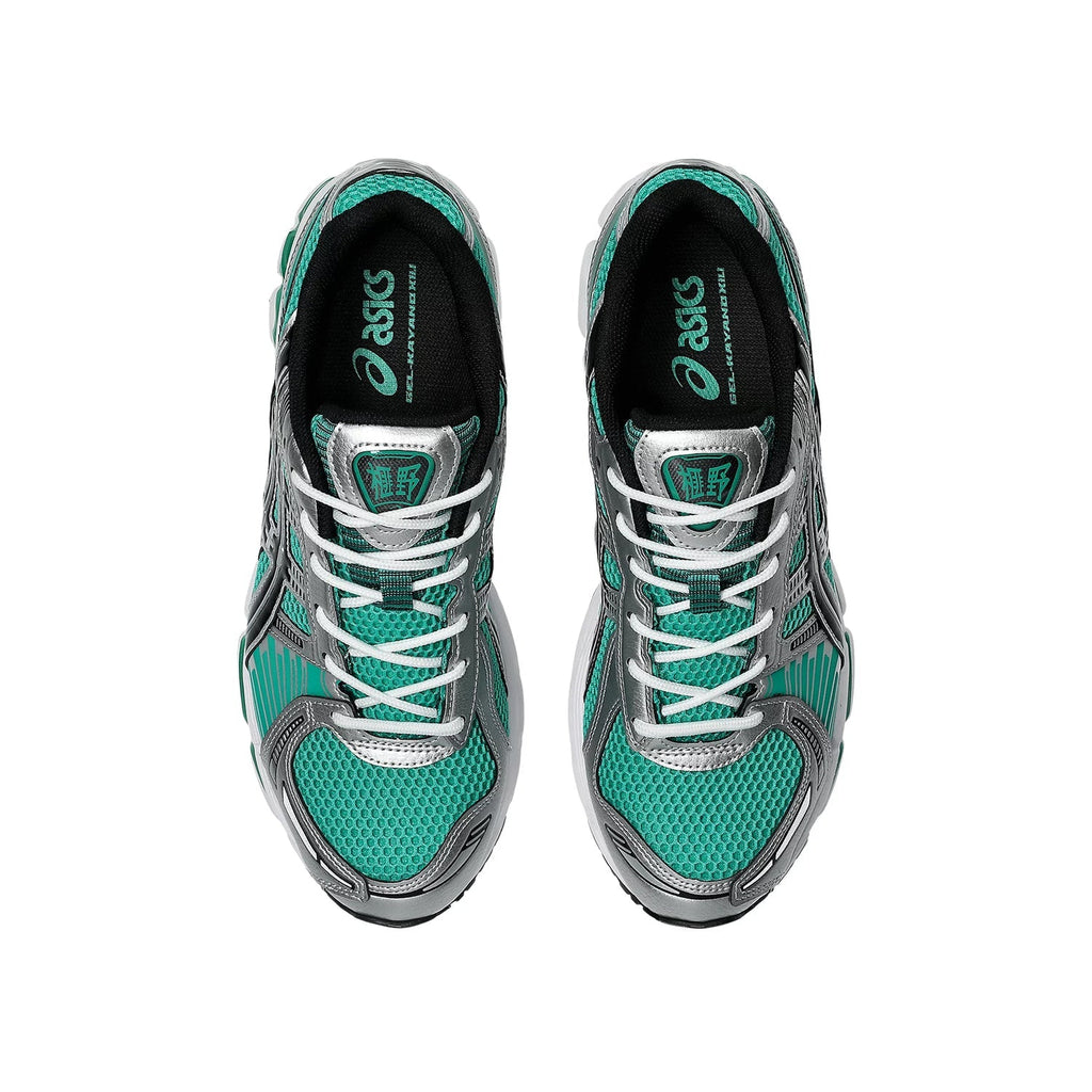 ASICS GEL-KAYANO 14 "Green Silver Black" Men Women Retro Running Sneakers