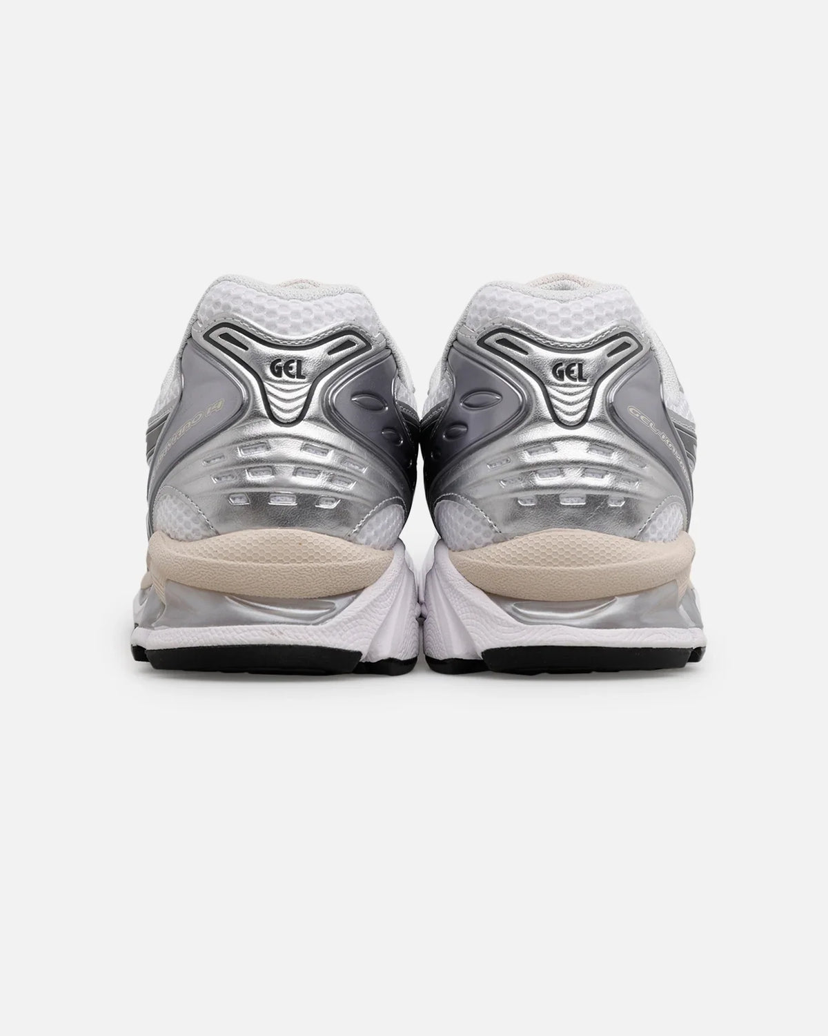 ASICS GEL-KAYANO 14 "White Silver Black" Men Women Retro Running Sneakers