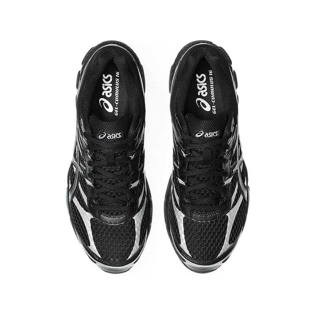 ASICS GEL-CUMULUS 16 "Black Silver" Men Women Retro Running Sneakers