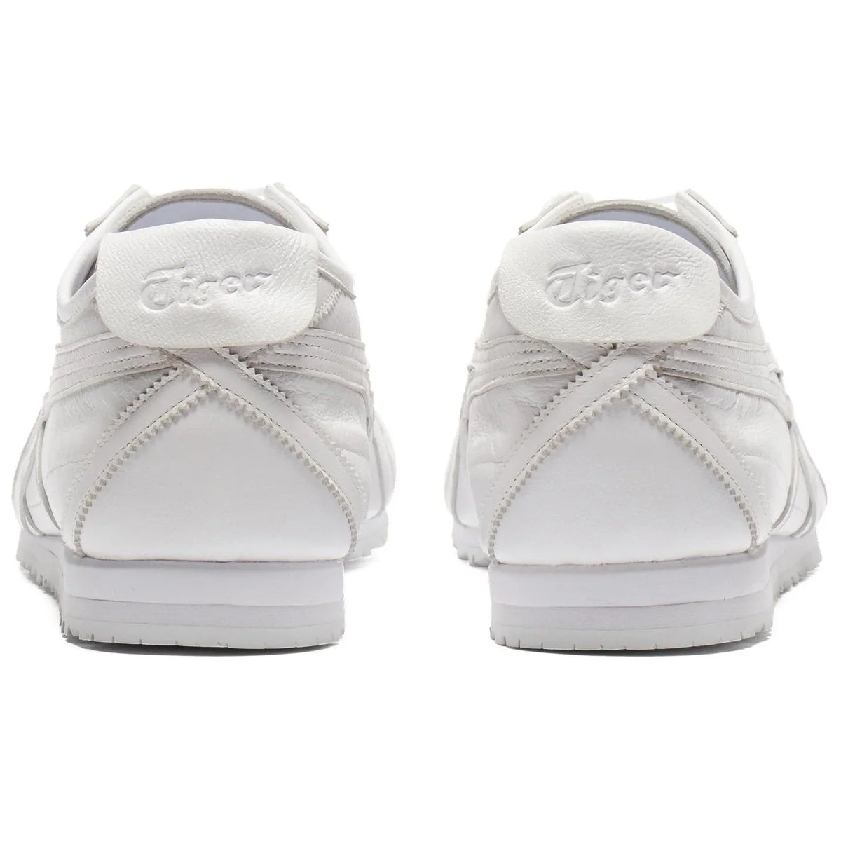 Onitsuka Tiger Mexico 66 "All White" Unisex Leather Sneakers- Women's Shoe Sale / Men's Shoe Sale