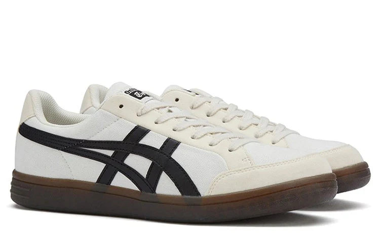 Onitsuka Tiger Aaron "White Black Gum" Casual Sneakers- Women's Shoe Sale / Men's Shoe Sale