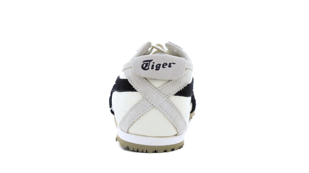 Onitsuka Tiger Mexico 66 "Cream Black" Unisex Leather Sneakers- Women's Shoe Sale / Men's Shoe Sale