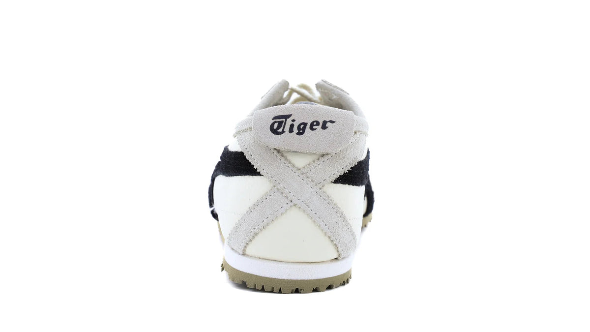 Onitsuka Tiger Mexico 66 "Cream Black" Unisex Leather Sneakers- Women's Shoe Sale / Men's Shoe Sale