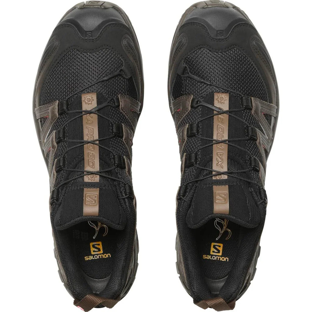 Salomon XA PRO 3D "Black Brown Red"- outdoor hiking shoes/Women's Shoe Sale / Men's Shoe Sale