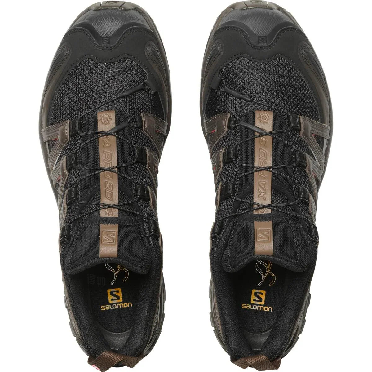 Salomon XA PRO 3D "Black Brown Red"- outdoor hiking shoes/Women's Shoe Sale / Men's Shoe Sale
