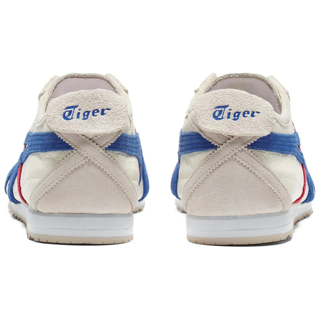 Onitsuka Tiger Mexico 66 "Cream Blue Red" Unisex Sneakers- Women's Shoe Sale / Men's Shoe Sale