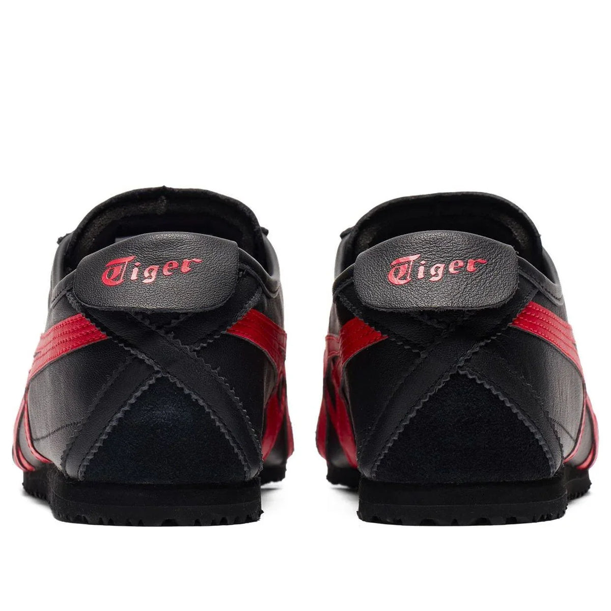 Onitsuka Tiger Mexico 66 "Black Red" Unisex Sneakers- Women's Shoe Sale / Men's Shoe Sale