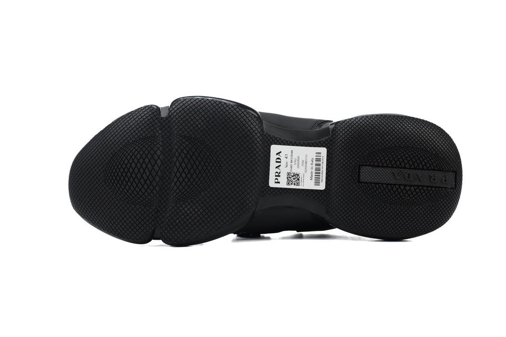Prada Cloudbust Mesh Velcro Sneakers "Black"-Classic Casual Shoes/Women's Shoe Sale / Men's Shoe Sale