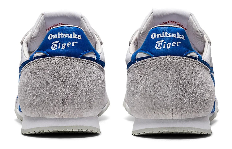 Onitsuka Tiger Serrano "White Blue Red" Unisex Sneakers- Women's Shoe Sale / Men's Shoe Sale