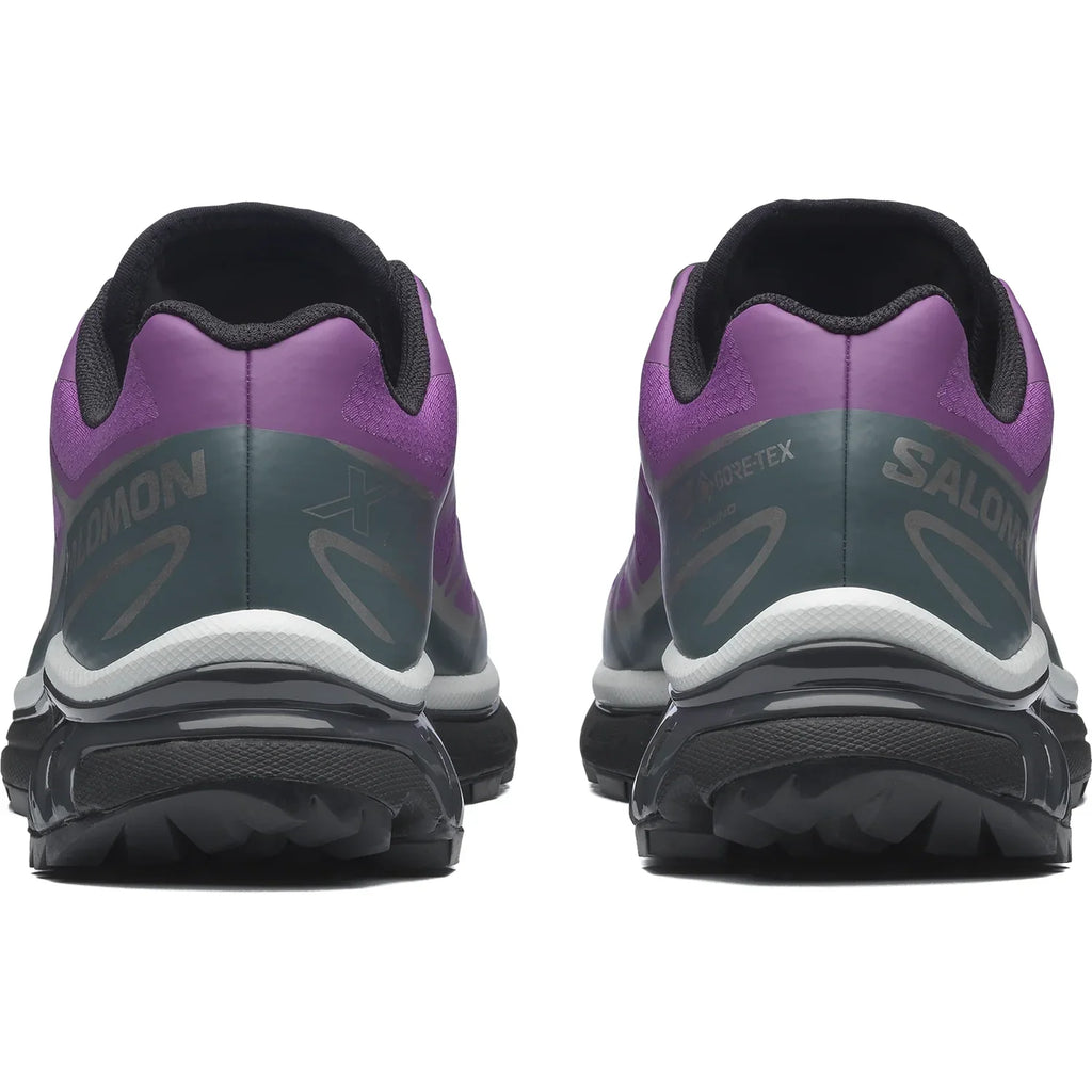 Salomon XT-6 GTX Men's Outdoor Trail Running Shoes "Purple & Teal"