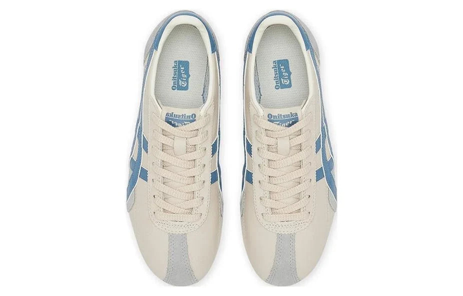 Onitsuka Tiger Mexico 66 "Cream Blue" Retro Sneakers- Women's Shoe Sale / Men's Shoe Sale