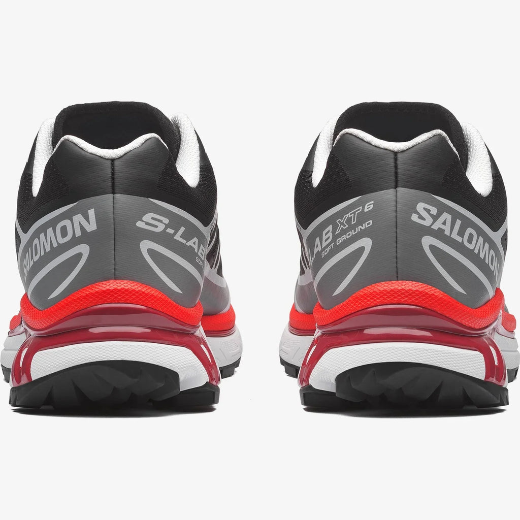 Salomon XT-6 S-LAB Men Women Outdoor Trail Running Hiking Shoes "Black Red White"