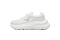 Prada Triangle Logo Leather Platform Sneakers "White"-Classic Casual Shoes/Women's Shoe Sale / Men's Shoe Sale