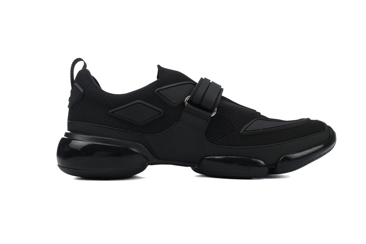 Prada Cloudbust Mesh Velcro Sneakers "Black"-Classic Casual Shoes/Women's Shoe Sale / Men's Shoe Sale